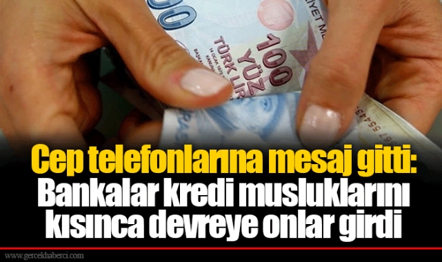 Cep telefonlarına mesaj gitti: Bankalar kredi musluklarını kısınca devreye onlar girdi