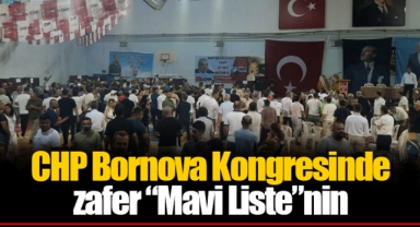 CHP Bornova Kongresinde zafer “Mavi Liste”nin