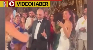 Damat, gelini bırakıp dansözle dans etmeye başladı... O anlar sosyal medyada viral oldu