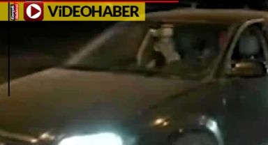 Denetime ehliyetsiz yakalandı, tehditler savurdu: