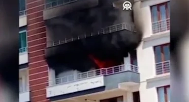 Diyarbakır’da yangın: Dumandan etkilenen 10 kişi hastaneye kaldırıldı