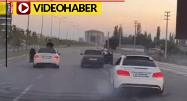 Düğün konvoyunda drift pahalıya mal oldu