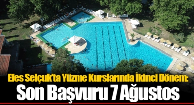 Efes Selçuk’ta Yüzme Kurslarında İkinci Dönem: Son Başvuru 7 Ağustos