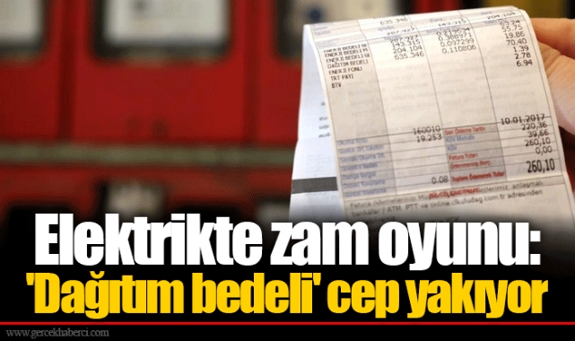 Elektrikte zam oyunu: 'Dağıtım bedeli' cep yakıyor
