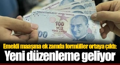 Emekli maaşına ek zamda formüller ortaya çıktı: Yeni düzenleme geliyor