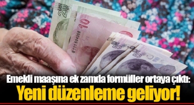 Emekli maaşına ek zamda formüller ortaya çıktı: Yeni düzenleme geliyor!
