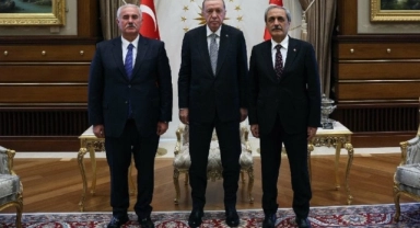 Erdoğan Yargıtay Başkanı ve Başsavcısı’nı kabul etti