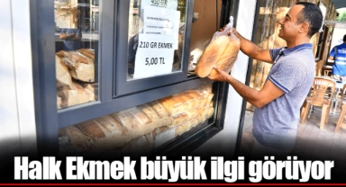Halk Ekmek büyük ilgi görüyor