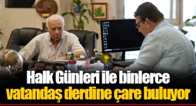 Halk Günleri ile binlerce vatandaş derdine çare buluyor