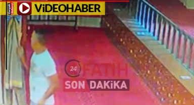 Hırsız önce imamın cüppesini aldı, sonra vatandaşın cep telefonunu çaldı