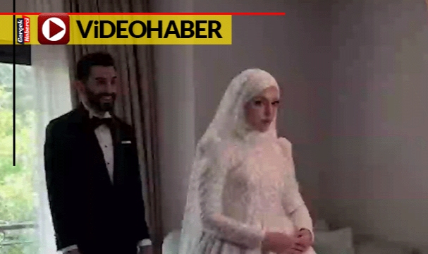 İlk kez gelinlikle gördü... Beklediği tepkiyi alamayan gelin damada sinirlendi: "Ağlasana!"