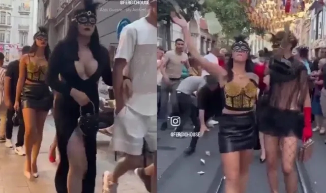 İstiklal Caddesi’nde dolar saçanların kim oldukları ortaya çıktı