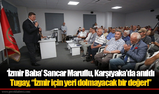 ‘İzmir Baba’ Sancar Maruflu, Karşıyaka’da anıldı