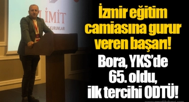 İzmir eğitim camiasına gurur veren başarı!