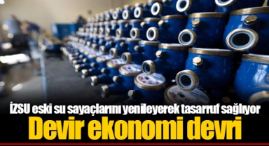 İZSU eski su sayaçlarını yenileyerek tasarruf sağlıyor