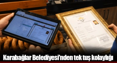 Karabağlar Belediyesi'nden tek tuş kolaylığı