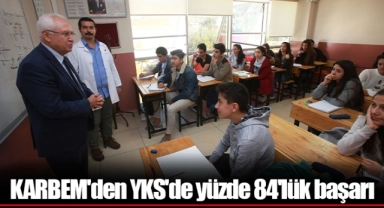 KARBEM'den YKS'de yüzde 84'lük başarı
