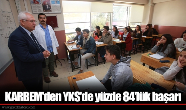 KARBEM'den YKS'de yüzde 84'lük başarı
