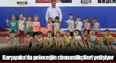 Karşıyaka’da geleceğin cimnastikçileri yetişiyor