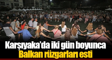 Karşıyaka’da iki gün boyunca Balkan rüzgarları esti
