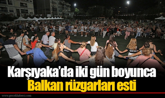Karşıyaka’da iki gün boyunca Balkan rüzgarları esti