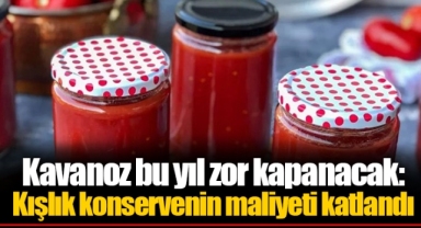 Kavanoz bu yıl zor kapanacak: Kışlık konservenin maliyeti katlandı