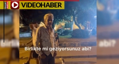 Kaz ile dostluğu yürekleri ısıttı... Yanından hiç ayrılmadı...