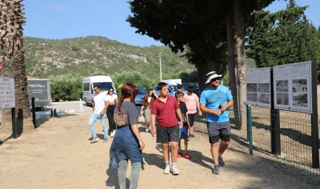 Klaros Antik Kenti özel misafirlerini ağırladı