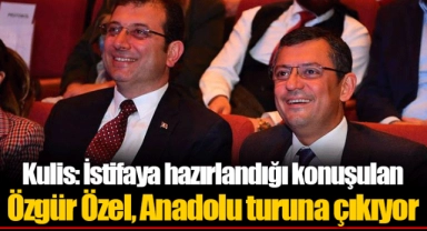 Kulis: İstifaya hazırlandığı konuşulan Özgür Özel, Anadolu turuna çıkıyor