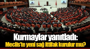 Kurmaylar yanıtladı: Meclis’te yeni sağ ittifak kurulur mu?