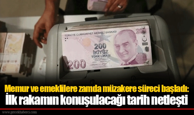 Memur ve emeklilere zamda müzakere süreci başladı: İlk rakamın konuşulacağı tarih netleşti