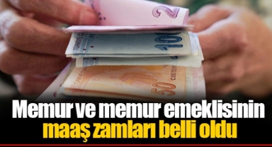 Memur ve memur emeklisinin maaş zamları belli oldu
