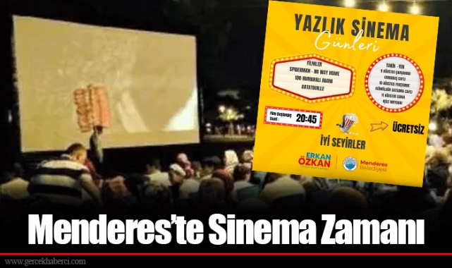 Menderes’te Sinema Zamanı