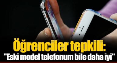 Öğrenciler tepkili: