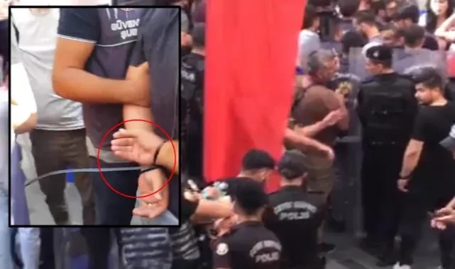 Öğretmenlere ters kelepçeyle gözaltı!