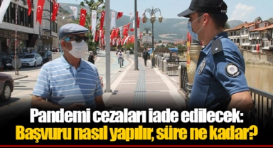 Pandemi cezaları iade edilecek: Başvuru nasıl yapılır, süre ne kadar?