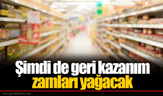 Şimdi de geri kazanım zamları yağacak