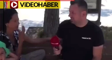 Sokak röportajında ilginç anlar: “Tayyip Erdoğan'a aşığım"