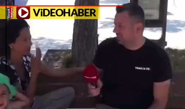 Sokak röportajında ilginç anlar: “Tayyip Erdoğan'a aşığım"