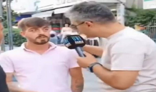 Sokak röportajında "Uyuşturucu satıyorum" diyen genç, gözaltına alındı