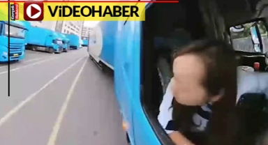 Sosyal medyanın konuştuğu TIR şoförü: Büyük ustalıkla park etti