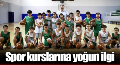 Spor kurslarına yoğun ilgi