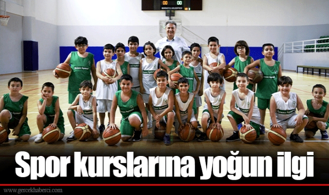 Spor kurslarına yoğun ilgi