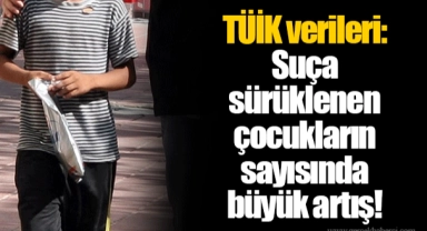 TÜİK verileri: Suça sürüklenen çocukların sayısında büyük artış!