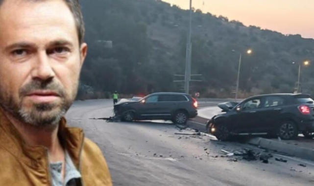 Ünlü oyuncu Olgun Şimşek trafik kazası geçirdi!