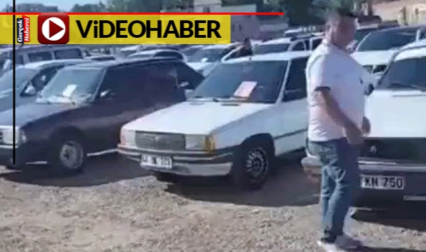 2. el oto pazarındaki fiyatları görünce gözlerine inanamadı