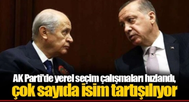AK Parti'de yerel seçim çalışmaları hızlandı,  çok sayıda isim tartışılıyor