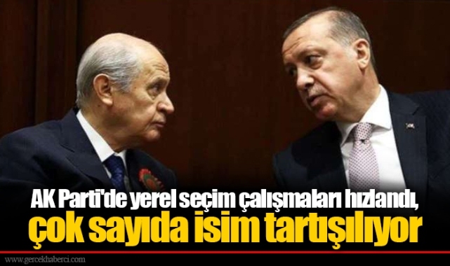 AK Parti'de yerel seçim çalışmaları hızlandı,  çok sayıda isim tartışılıyor