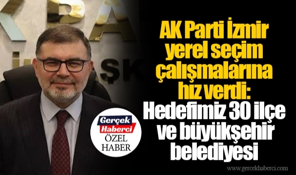 AK Parti İzmir yerel seçim çalışmalarına hız verdi:  Saygılı; “Hedefimiz 30 ilçe ve büyükşehir belediyesi”