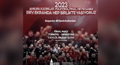 AK Partili Beyoğlu Belediyesi, millî takım afişinde Ebrar ve Hande'ye yer vermedi; tepkiler üzerine yeni fotoğrafı paylaştı!
